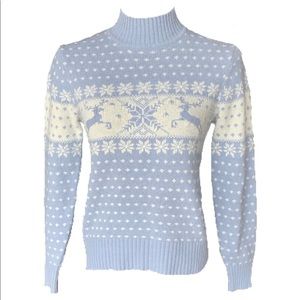 Silk & Angora sweater size small